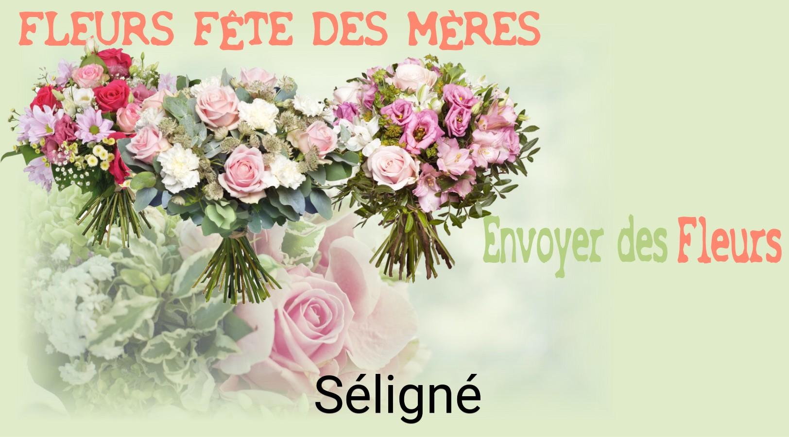 Bouquet de Fête des Mères livré à Séligné